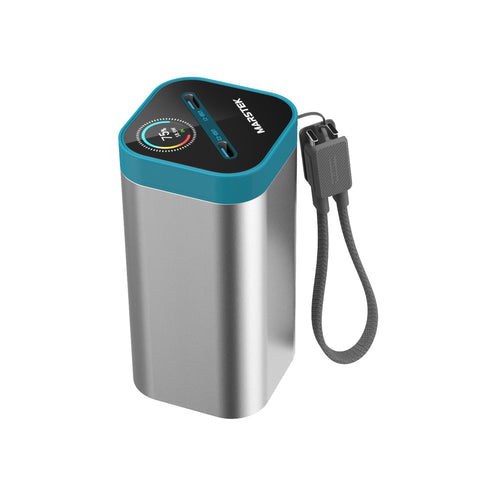 IPX7 Water-Proof & TFT Display Power Bank with Detachable Cable