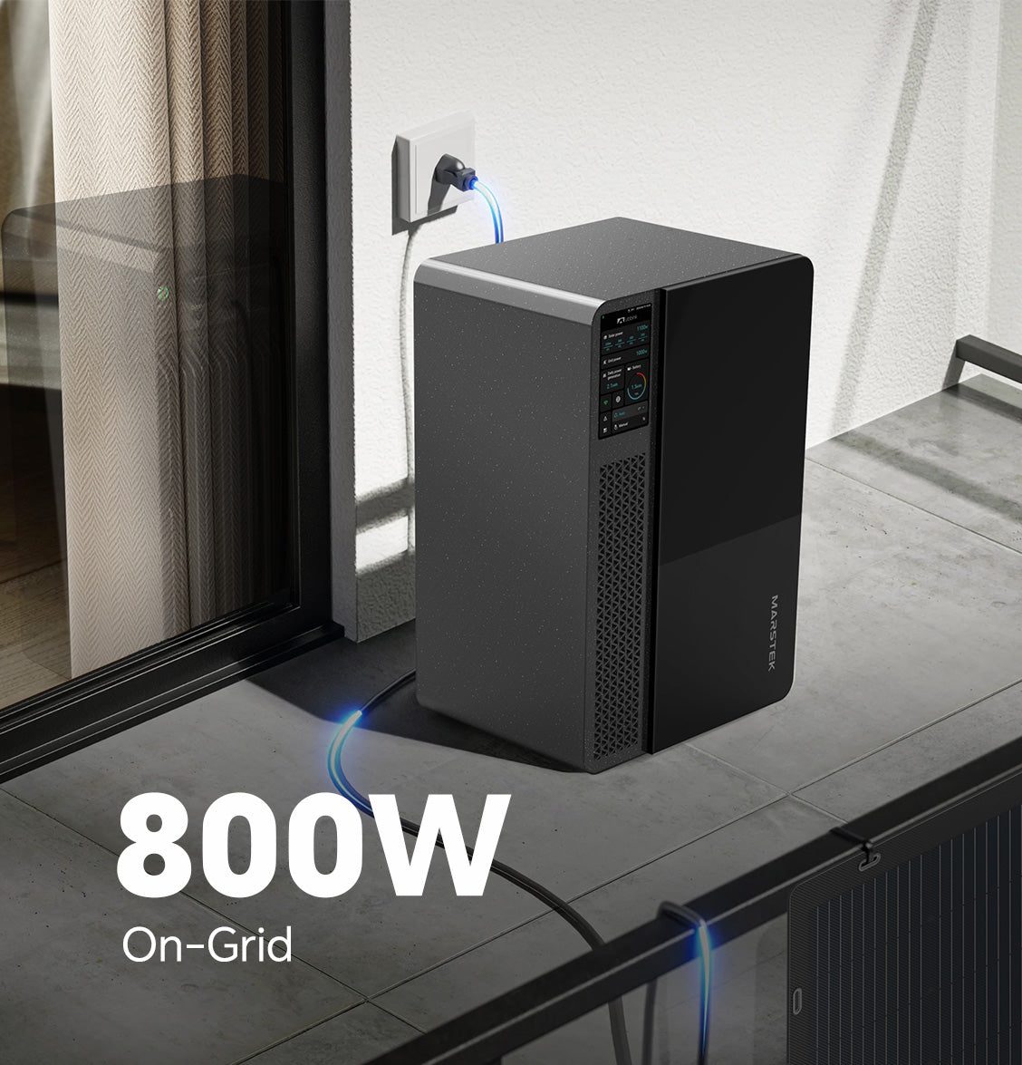 800W wyjście on-grid