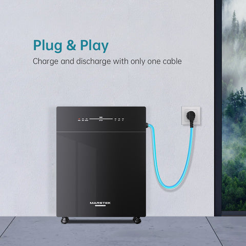 Plug & Play Charge and discharge with only one cable