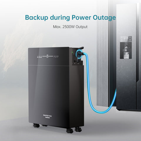 Backup during Power Outage Max. 2500W Output